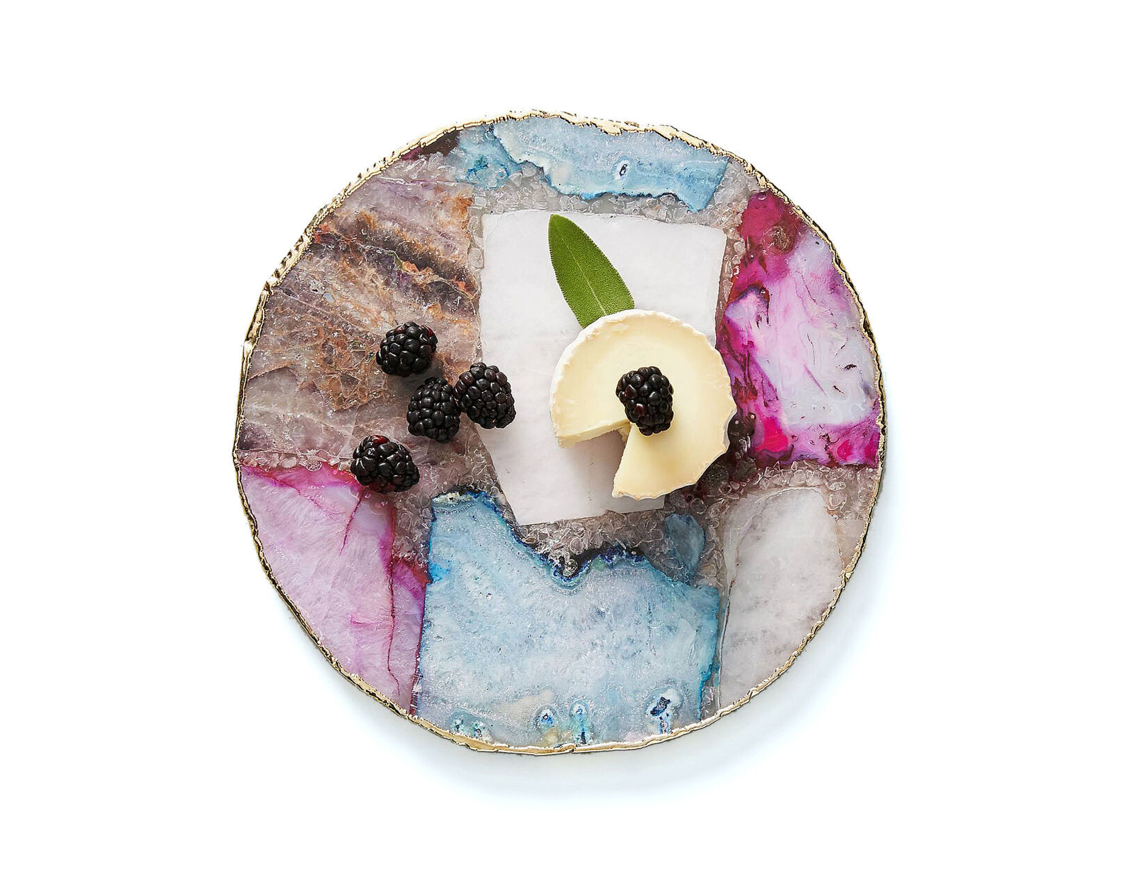 Anthropologie Agate Cheese Board